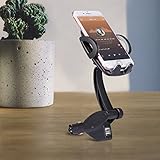Goodsail 3-In-1 Cigarette Lighter Car Phone Mount Holder for Cell Phone