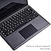 xisiciao Transparent Keyboard Palm Rest Protector for Microsoft Surface Laptop/Laptop 2 Pads/Wrist Rests,Protect Alcantara from Dirty/Stain 13.5 Inch Cover(US Layout)