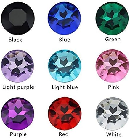 New Small Jewelled Round Plugs Free P&P Toy Game Play All Set (Red)