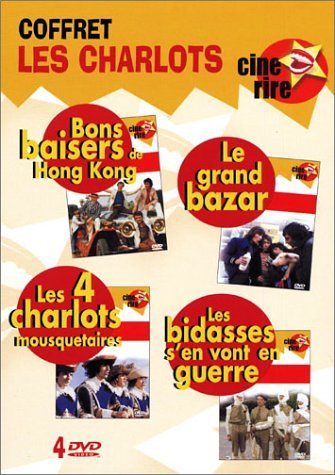 Les Charlots - Coffret - Bons Baisers De Hong-Kong + Le Grand Bazar + Les Quatre Charlots Mousquetaires + Les Bidasses S'en Vont En Guerre