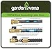 50 ft Expandable Garden Hose 5 piece BUNDLE. Strongest New 2017 TRIPLE Core Expanding Latex Technology, Brass Connectors. Includes Wall Mount, 7 pattern spray nozzle, storage bag, and 2-way Splitter.