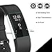 [6-PACK] For Fitbit Charge 2 Screen Protector, Hotodeal Full Coverage Invisible Clear Shield, Anti-Bubble, Anti-Scratch, HD Film Guard for Fitbit Charge 2