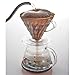 Hario V60 Plastic Coffee Dripper, Size 03, Clear