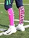 MadSportsStuff Pink Ribbon Breast Cancer Awareness Camo Over The Calf Socks (Multiple Colors)