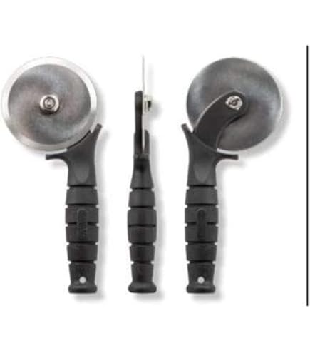 KA-BAR Dessert Destroyer Ice Cream Scoop - Black Oval Handle, Dishwasher Safe