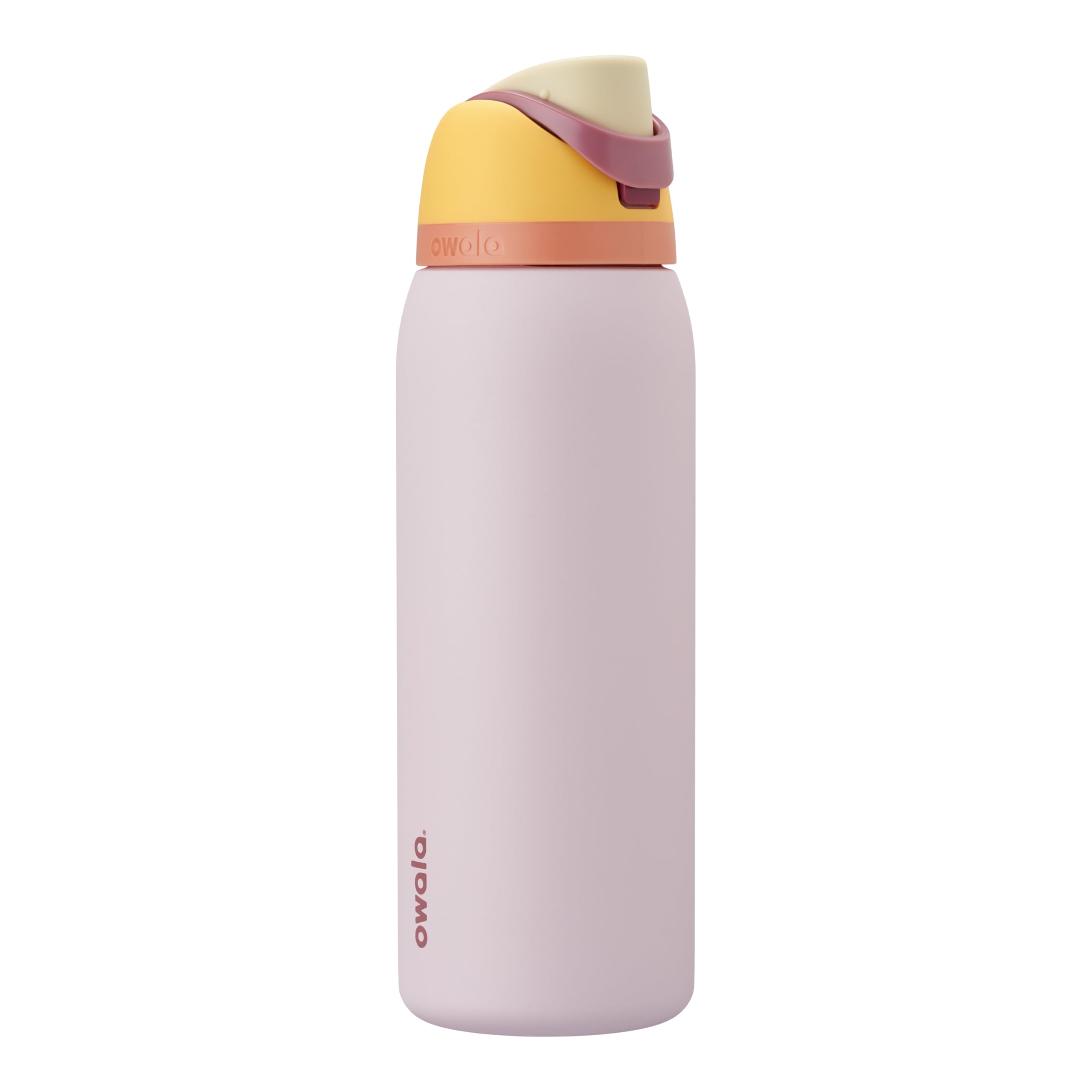 Photo 1 of Owala FreeSip Insulated Stainless Steel Water Bottle with Straw for Sports and Travel, BPA-Free Sports Water Bottle, 40 oz, Candy Store