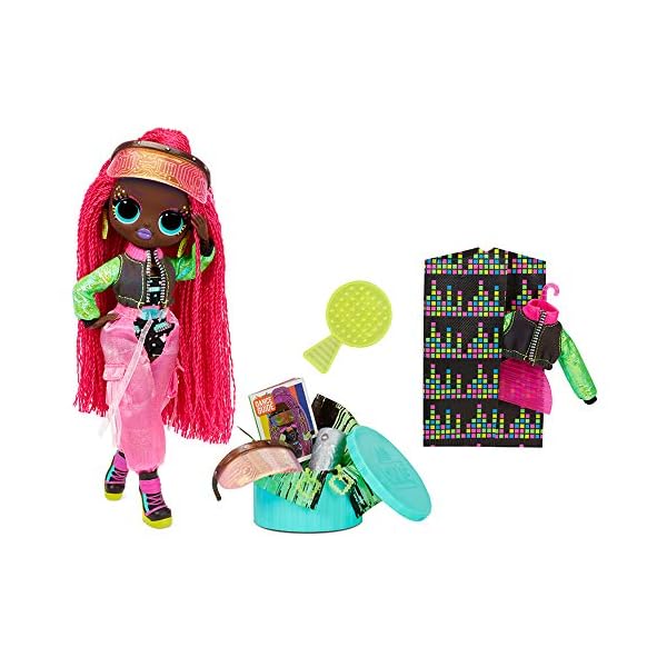 LOL Surprise OMG Dance Dance Dance Virtuelle Fashion Doll with 15 Surprises, Designer Clothes, Magic Blacklight, Fashion…