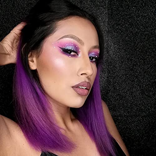 MANIC PANIC Classic Plum Passion Semi Permanent Hair Color - Warm Purple Hair Dye for Women & Men That Lasts 4-6 Weeks - Vegan, Ammonia & Cruelty-Free - Create & Mix Custom Shades (4oz)