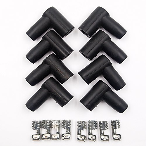 Spark Plug Boot Terminal Kit 90 Degree Spark Plug Boot HEI Distributor
