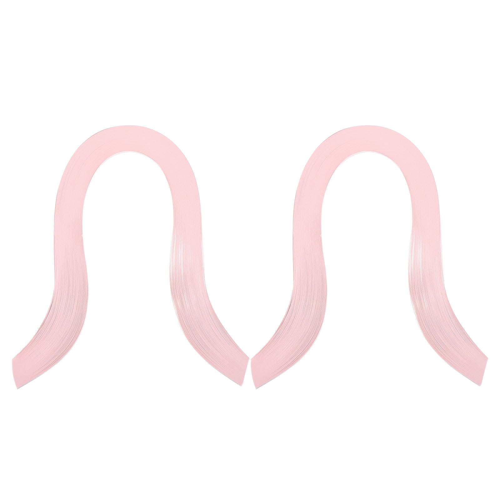 PATIKIL 240pcs Quilling Strips Paper, 3mm x 39cm Origami Paper Quilling Kits for Adults Beginner Art DIY Craft Christmas, Light Pink