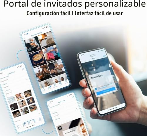 ExpertWiFi EBR63 (AX3000) - Punto de Acceso Todo en uno con Router, Switch y Puerta de Enlace de Seguridad, hasta 5 SSID y VLAN, Portal de Invitados Personalizado, Seguridad de Red Comercial
