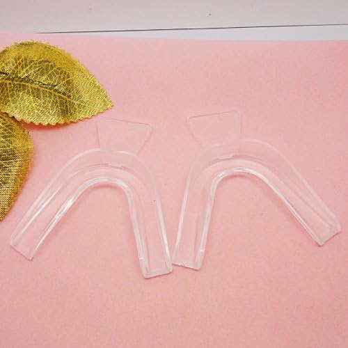 GOODBUYER 2pcs DIY Moldable Thermo fitting Teeth Whitening Trays