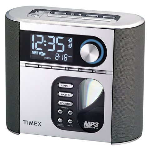 UPC 758859204994, Timex T617S Nature Sounds Auto Set CD Clock Radio with Smart Knob Tuning and MP3 Line In (Silver) (Discontinued by Manufacturer)