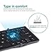 EC Technology Portable Bluetooth Keyboard, Foldable Wireless Keyboard for iOS/Android/Windows