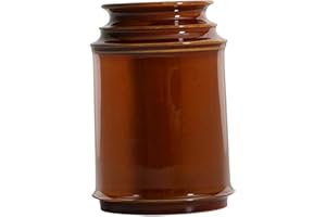 Dualoai Kitchen Utensil Holder, Stylish Dish Canisters, Durable Reusable Ceramic Chopstick Organizer for Farmhouse Dining Roo