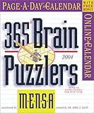 Mensa 365 Brain Puzzlers Page-A-Day Calendar 2004 (Page-A-Day(r) Calendars) by 