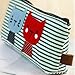 1 X Hayabusa TM 4 Pieces Kitten Stripe Pen Bag cat Pencil case by haya by HomeOffice