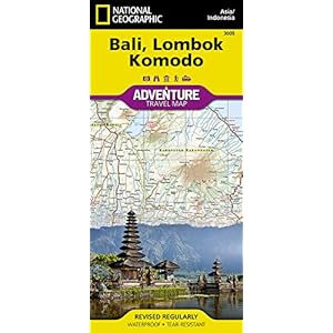 Bali, Lombok, And Komodo: Travel Maps International Adventure Map: 3005 Landkaart – Gevouwen Kaart, 31 juli 2012