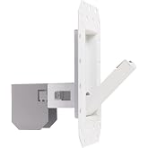 Fittes Flush Steel Recessed Hideaway Wall Hook, Soft-Close, White