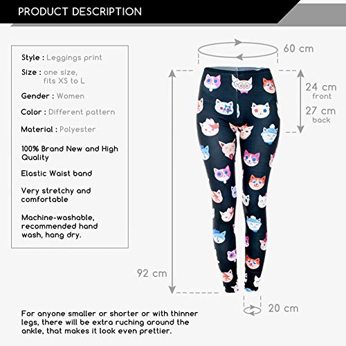 Qiyuxow-Women-Yoga-Leggings-Digital-Print-Skinny-Pants-Strechy-Workout-Leggings