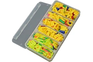 Rubber-Based Float Sleeves Stops for Fishing Applications Requiring Secure Float Attachment to Lines (Large box packaging)