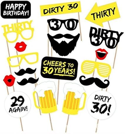 Party Decorations 30th 40th 50th Birthday Photo Booth Props Diy Kit Birthday Party Favor Supplies Home Garden Party Decorations 30th 40th 50th Birthday Photo Booth Props Diy Kit Birthday Party Favor Supplies Home Garden