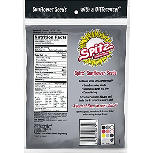 Spitz Cracked Pepper Sunflower Seeds, 6oz (Pack of 9) Pricepulse
