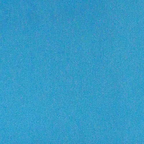 Wrapables Solid Color 100% Silk Long Scarf, Peacock Blue