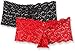 Smart & Sexy Women's Signature Lace Cheeky Boyleg Panty, 2-Pack