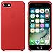 Apple Leather Case (for iPhone 7) - Red