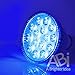 ABI 12W Blue LED PAR38 Grow Light for Aquarium and Plant Growth (450-460nm)