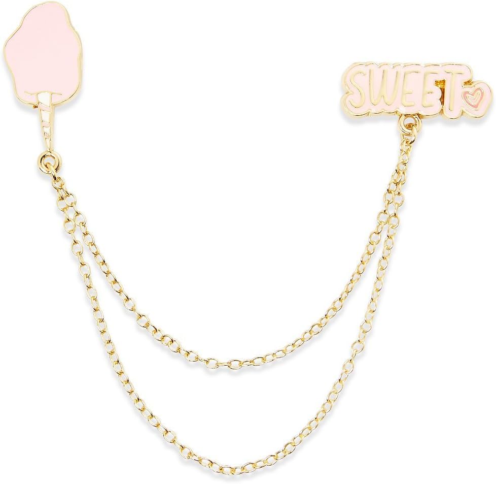 Celebrate Shop Handbag Chain Accessory - Enamel Pin and Chain Set
