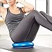 HJZ Inflated Stability Wobble Cushion with Pump,Core Balance Disc for Workout Chair Seat Fitness Exercise Trainer(Blue)
