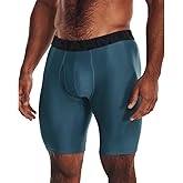 Under Armour Men's Multi-Pack Performance Tech Long-Leg Boxer Brief, 9" Inseam, All-Day Comfort
