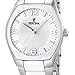 Festina Women's White Ceramic Quartz Watch Bracelet Silver Dial F165321