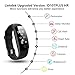 Lintelek Fitness Tracker, 107Plus Heart Rate Monitor Activity Tracker, Stopwatch, Relax，14 Sports Modes，IP67 Waterproof Pedometer Wristband for Kids, Women, Men