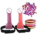 Willy Penis Shape Ring Toss for Bachelorette Party Funny Hen Party Games Girl Night