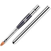 ACOSBRUOP Professional Lip Brushes for Lipstick Lip Gloss，Makeup Brushes Lip Brushes Applicator，Retraltable Lip Brush ，Exquisite in clude Cap