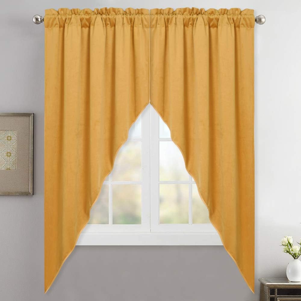 Amazon Com Stangh Swag Curtains For Living Room Stylish Home