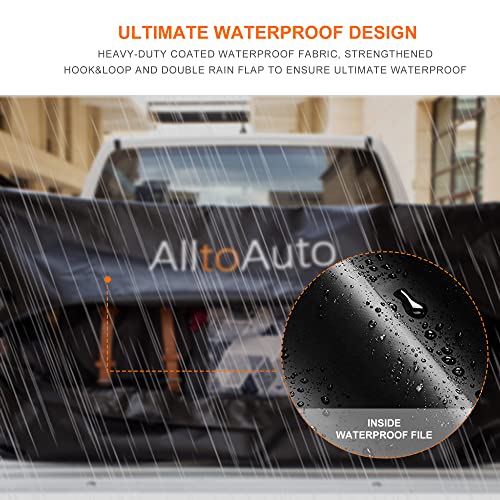 AlltoAuto Truck Bed Cargo Bag with Cargo Net, 100 Waterproof 600D