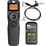 PIXEL FSK 2.4GHz Wireless Shutter Remote Release Control for Canon 7D Series, 5D Series, 50D, 40D, 30D, 10D