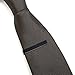SHUYUE 3 Pc Set 1.9 Inch Skinny Tie Bar Clip - Silver,Black,Gold
