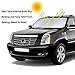 Car Windshield Sunshade - EveShine Sun Shade UV Auto Protector (63