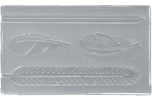 Atcdfuw Ring Crafts,Silver Clay Rings Silicone Mold Delicate Rings Making Silicone Mould for Silver Clay Rings and Jewelers