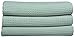 SINLAND Microfiber Dish Drying Towels Dish Cloths Waffle Weave Kitchen Towels 3 Pack 16 Inch x 32 Inch Light Jade