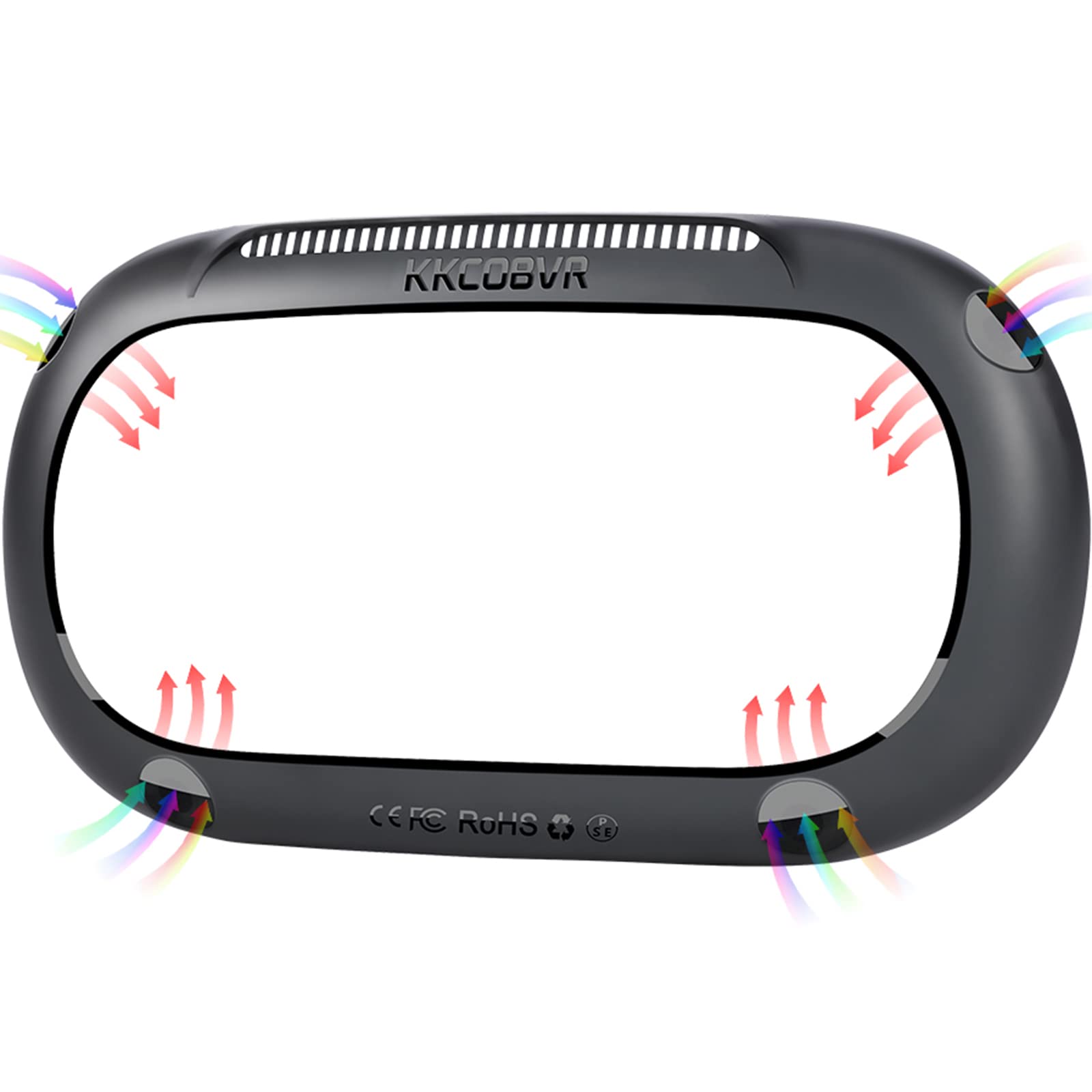 KKCOBVR S2 Front Lens Protector Cover with Four IR Filter Films Compatible with Meta/Oculus Quest 2 Play VR Outdoors on Cloudy Days or in Shaded Places with No Sunlight Direct