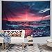 MARTINE MALL Tapestry Wall Tapestry Wall Hanging Tapestries Hawaiian Wave Wall Tapestries, Splendid Sea with Sun Wall Blanket Wall Art for Home Living Room Dorm Decor, 59.1
