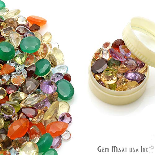 250+ Carats Loose Mixed Gems Wholesale Lot. Natural Faceted Semi Precious Gemstones. Gemmartusa Loose Gemstone - Thumbnail 5