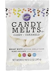 Wilton Candy Melts Flavored 12oz, Bright White, Vanilla