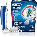 Oral-B Pro 5000 SmartSeries Power Rechargeable Electric Toothbrush with Bluetooth Connectivity, Powered by Braun